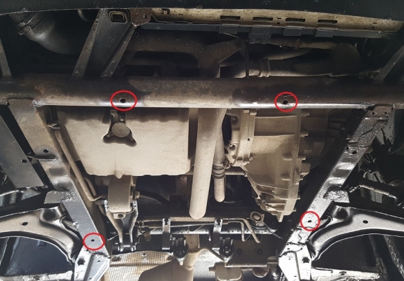 Motor en Versnellingsbak Beschermplaat voor Mercedes Vito