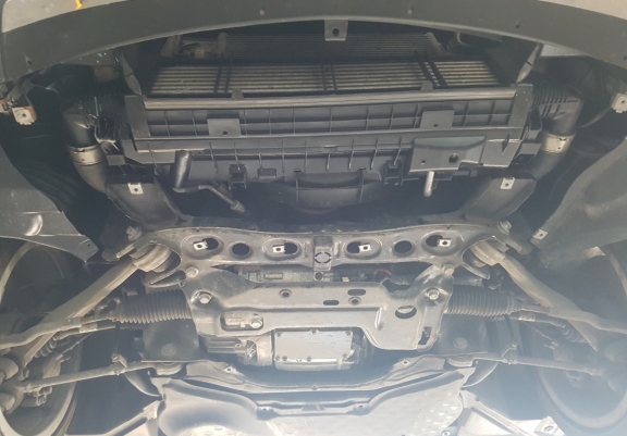 Motor en Radiator Beschermplaat voor Mercedes E-Classe W212 - 4x4