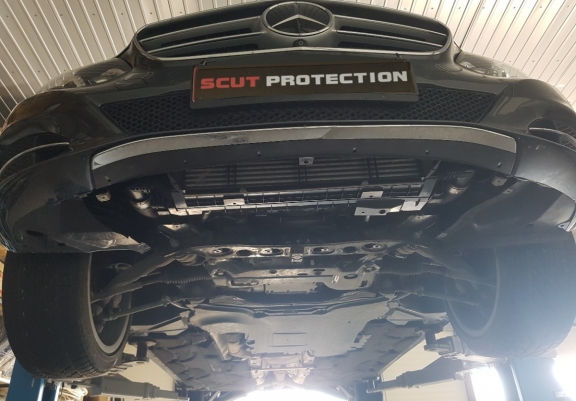 Motor en Radiator Beschermplaat voor Mercedes E-Classe W212 - 4x4