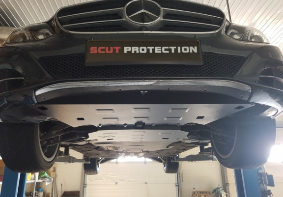 Motor en Radiator Beschermplaat voor Mercedes E-Classe W212 - 4x4