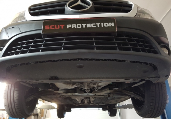 Motor, Versnellingsbak en Radiator Beschermplaat voor Mercedes Citan W415