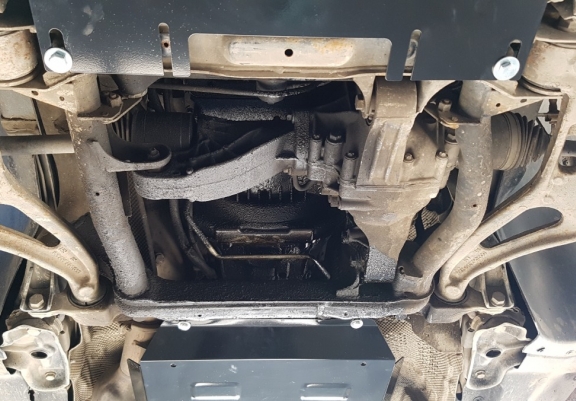Motor, Versnellingsbak en Radiator Beschermplaat voor Mercedes ML W164