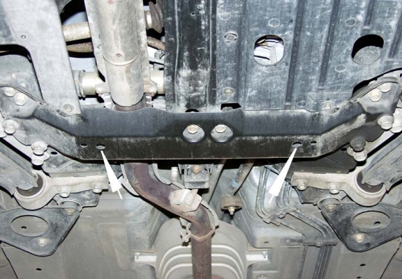 Motor, Versnellingsbak en Radiator Beschermplaat voor Nissan Primera P12