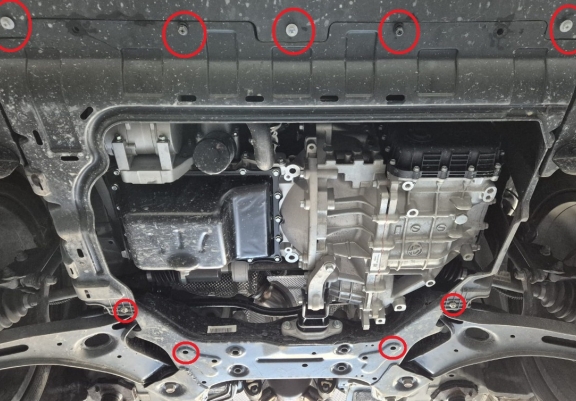 Motor en Radiator Beschermplaat voor Dfsk Fengon 600