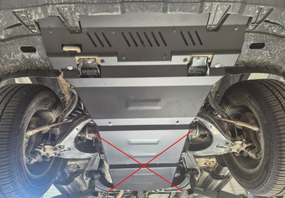 Motor en Radiator Beschermplaat voor Maxus T60 Max