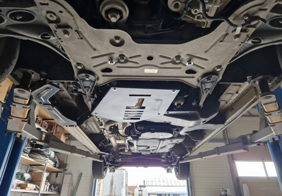 Katalysator/cat lock Beschermplaat voor Renault Master 3