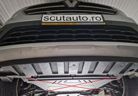 Katalysator/cat lock Beschermplaat voor Renault Master 3