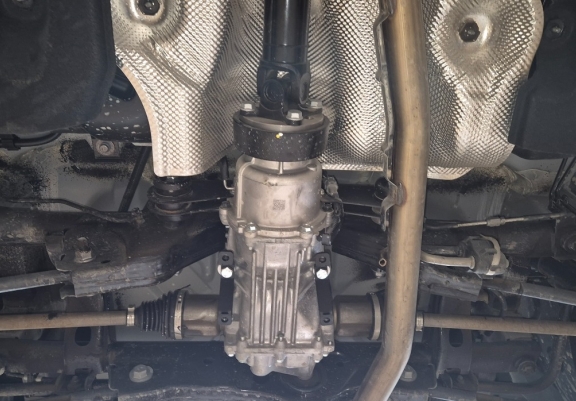 Differentieel Beschermplaat - voor Dacia Duster 4x4