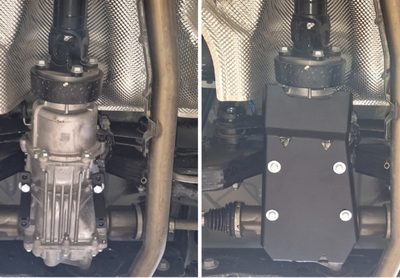 Differentieel Beschermplaat - voor Dacia Duster 4x4