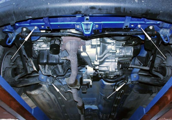 Motor Beschermplaat voor Suzuki Ignis