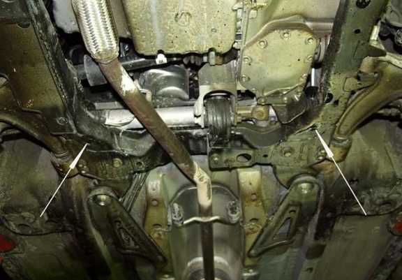 Motor, Versnellingsbak en Radiator Beschermplaat voor Opel Signum