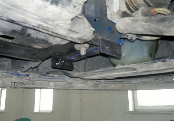 Motor, Versnellingsbak en Radiator Beschermplaat voor Peugeot 307