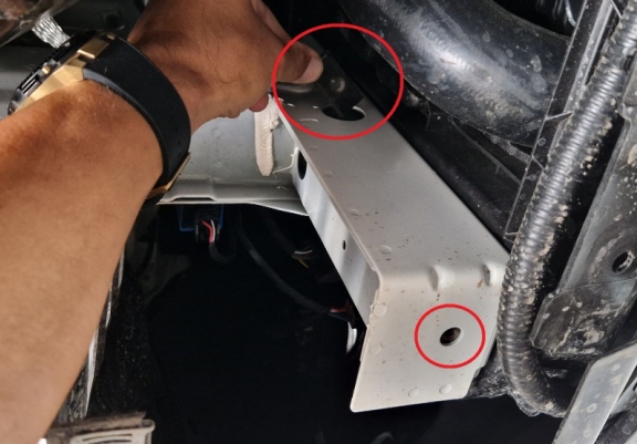 Motor en Radiator Beschermplaat voor Ssangyong Torres