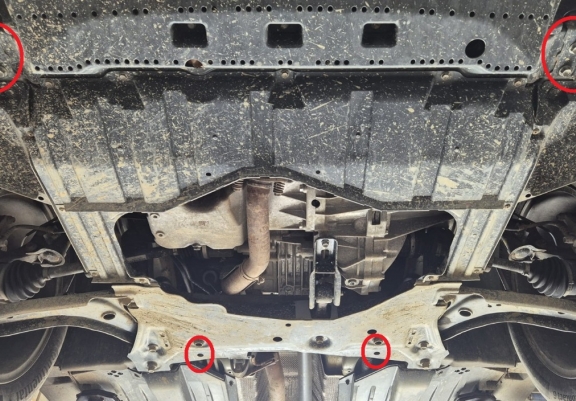 Motor, Versnellingsbak   aluminium Beschermplaat voor Suzuki SX4 