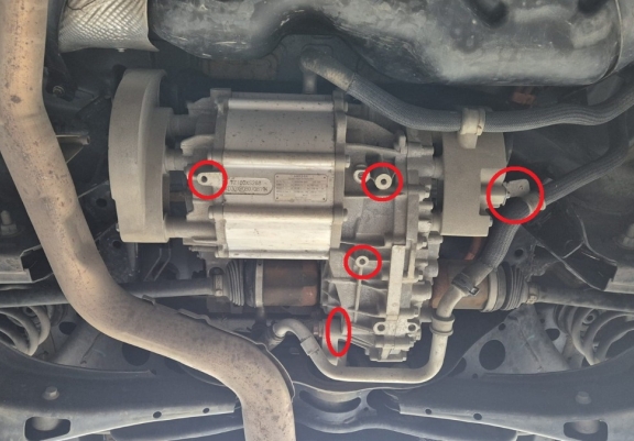 Differentieel Beschermplaat voor Baic Beijing BJ30