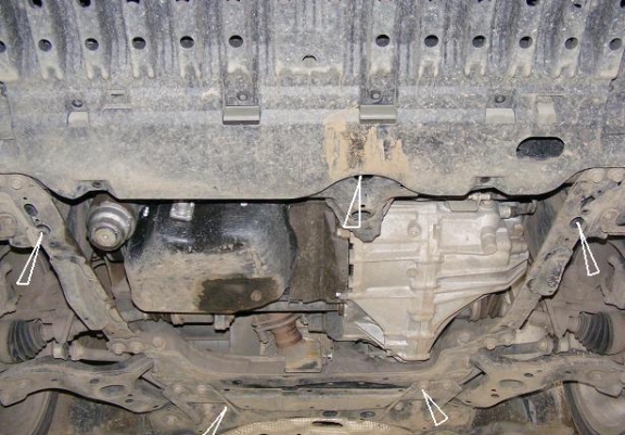 Motor Beschermplaat voor Toyota Avensis