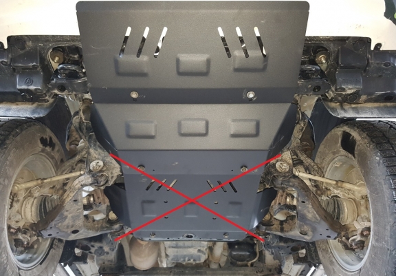 Radiator Beschermplaat voor Toyota Hilux Invincible