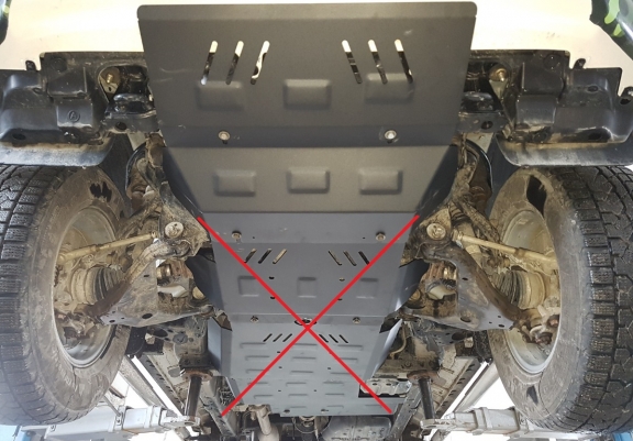 Radiator Beschermplaat voor Toyota Hilux Invincible