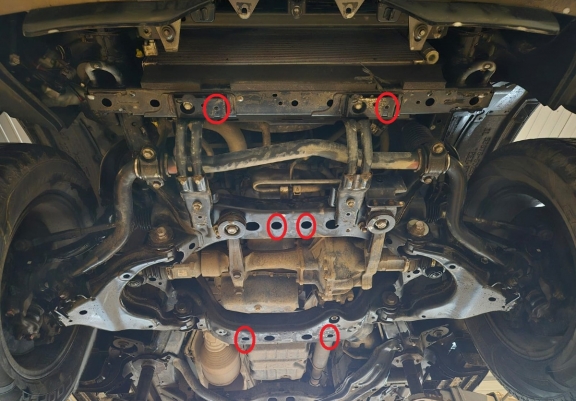 Motor Beschermplaat voor Lexus GX460