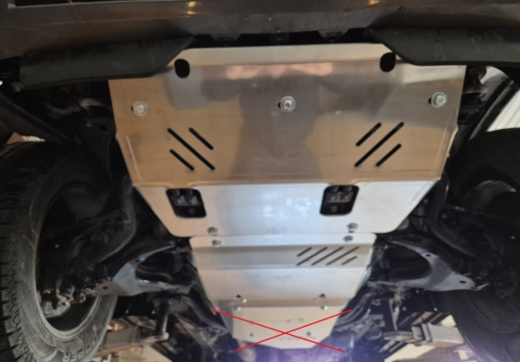 Motor  Beschermplaat voor Lexus GX460 - Aluminium