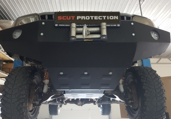 Motor en Radiator Beschermplaat voor Toyota Land Cruiser J90 / J95