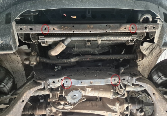 Radiator Beschermplaat voor Isuzu D-Max