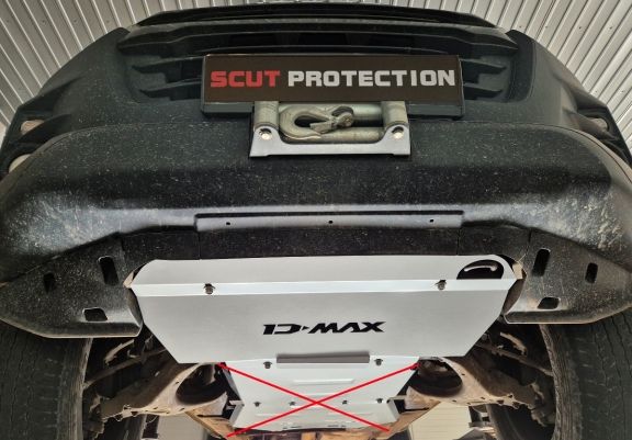 Radiator Beschermplaat voor Isuzu D-Max