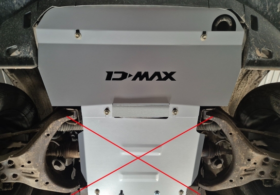 Radiator Beschermplaat voor Isuzu D-Max