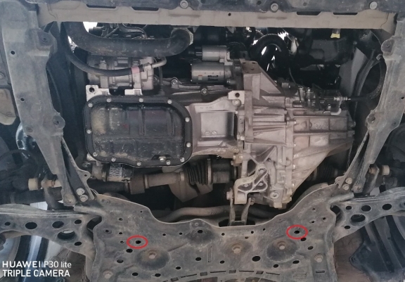 Motor, Versnellingsbak en Radiator aluminium Beschermplaat voor Toyota Prius