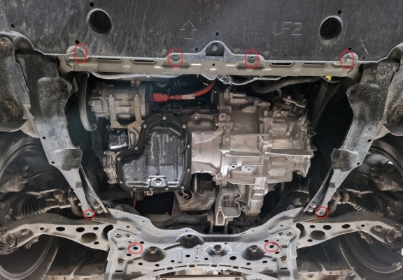 Motor Beschermplaat voor Toyota Corolla Cross