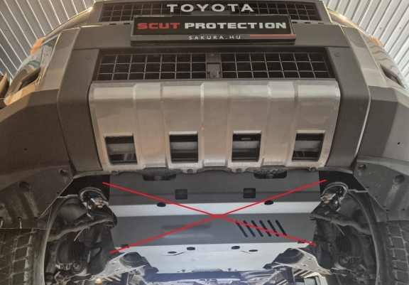 Motor Beschermplaat voor Toyota Land Cruiser 250 