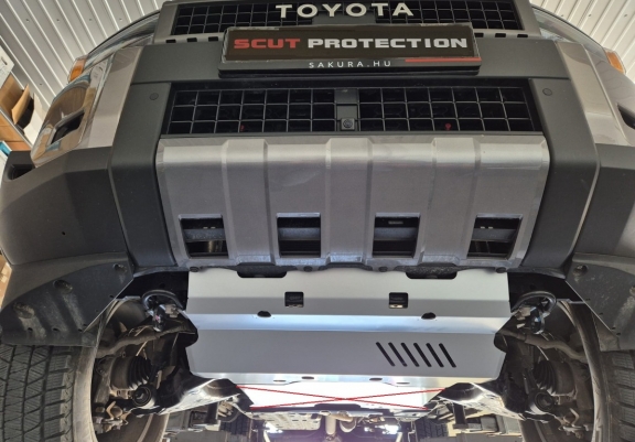 Radiator Beschermplaat voor Toyota Land Cruiser 250 - Aluminium 