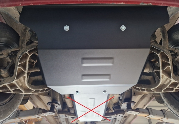 Motor en Versnellingsbak Beschermplaat voor Jeep Cherokee - KJ