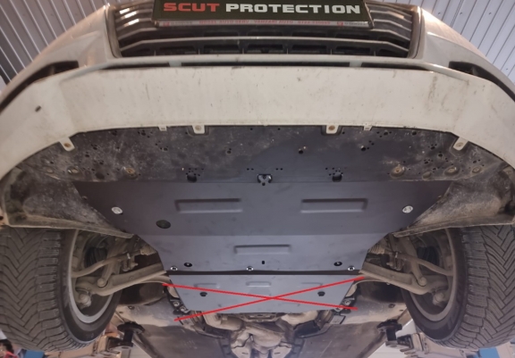 Motor en Radiator Beschermplaat voor Audi A5