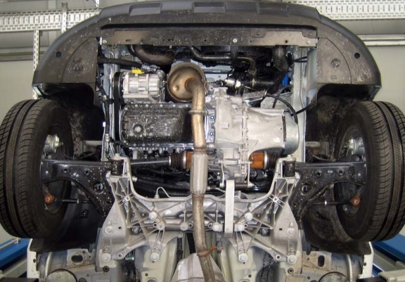 Motor, Versnellingsbak en Radiator Beschermplaat voor Fiat Fiorino