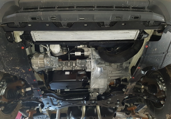 Motor, Versnellingsbak en Radiator Beschermplaat voor Citroen Jumper