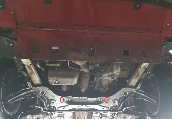 Motor, Versnellingsbak en Radiator Beschermplaat voor Citroen Berlingo