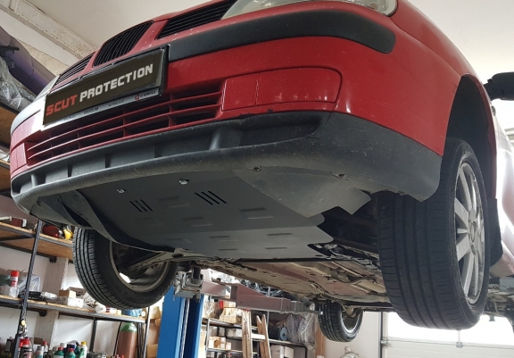 Motor, Versnellingsbak en Radiator Beschermplaat voor Volkswagen Polo - 6N, 6N1, 6K, Classic, Variant