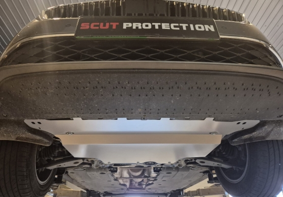 Aluminium Motor, Versnellingsbak en Radiator Beschermplaat voor Skoda Karoq