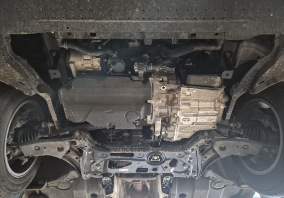 Aluminium Motor, Versnellingsbak en Radiator Beschermplaat voor Skoda Karoq