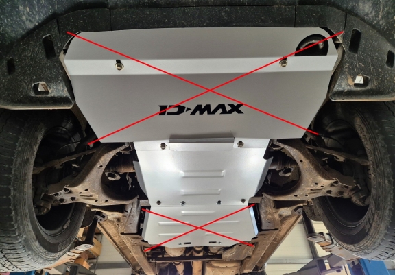 Motor Beschermplaat voor Isuzu D-Max
