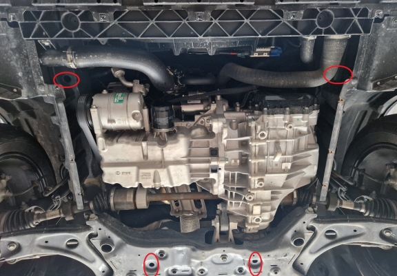 Motor Beschermplaat voor Baic Beijing X75