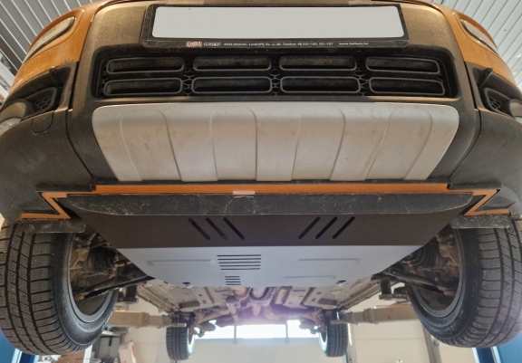 Motor, Versnellingsbak en Radiator Beschermplaat voor Fiat Panda 4x2