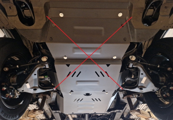 Versnellingsbak Beschermplaat voor Evo Cross 4