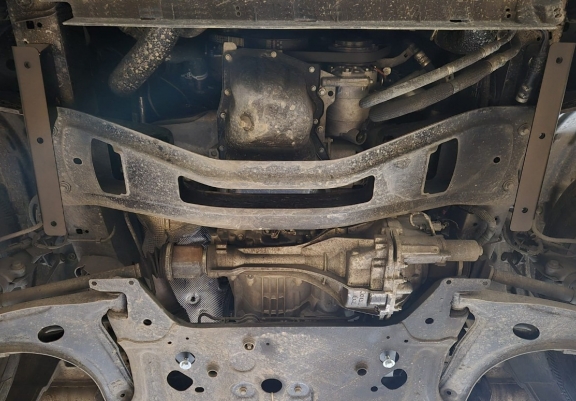 Aluminium Motor en Versnellingsbak Beschermplaat voor Ford Transit 4x4