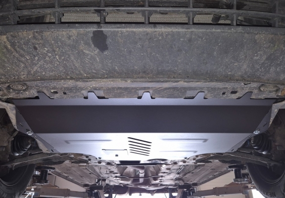 Aluminium Motor, Versnellingsbak en Radiator Beschermplaat voor VW Caddy - Webasto