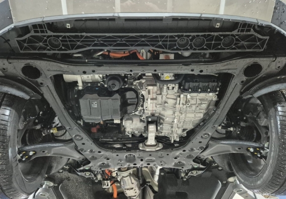 Motor, Versnellingsbak en Radiator Beschermplaat voor Hyundai Santa Fe