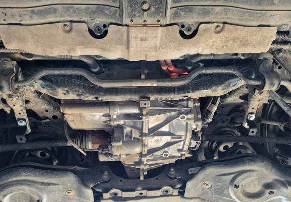 Achterste aluminium bescherming voor elektrische motor – Tesla Model 3 AWD