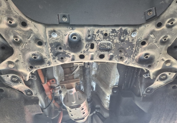 Katalysator/cat lock Beschermplaat voor Kia sportage